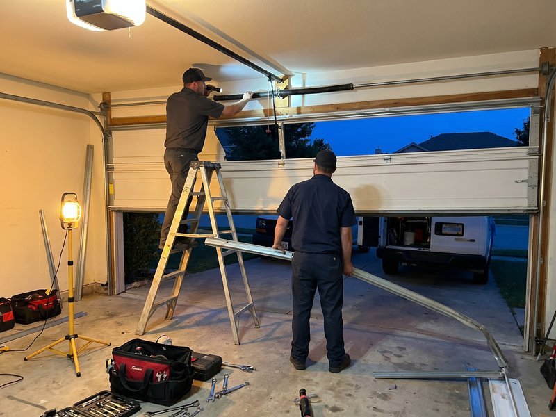 Our technician at work